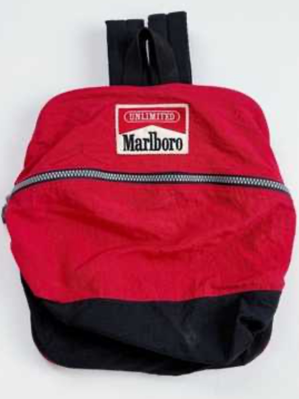 Marlboro Red and Black Two-Tone Backpack